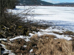 Zamrzlé jezero Hurdalssjøen